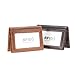HAWEE Men’s Bifold Front Pocket Wallet Genuine Leather RFID Blocking Card Billfold 5 Slots with Cash Clip, Brown