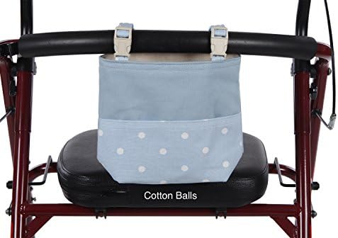 Granny Jo Products Cambridge Collection (Cotton Ball) - Walker Bag, Scooter Bag
