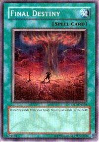 Yu-Gi-Oh! - Final Destiny (DB1-EN020) - Dark Beginnings 1 - Unlimited Edition - Common