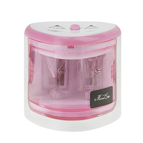 Buy Electric Double Hole Pencil Sharpener Metal Heavy Duty Desktop