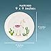 Disposable Plates - 80-Count Paper Plates, Llama Party Supplies for Appetizer, Lunch, Dinner, and Dessert, Kids Birthdays, 9 x 9 Inches