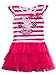 Girls Pet Pig cartoon baby Summer Party Chiffon Bow Tunic Top Tutu Dress 2/7Y
