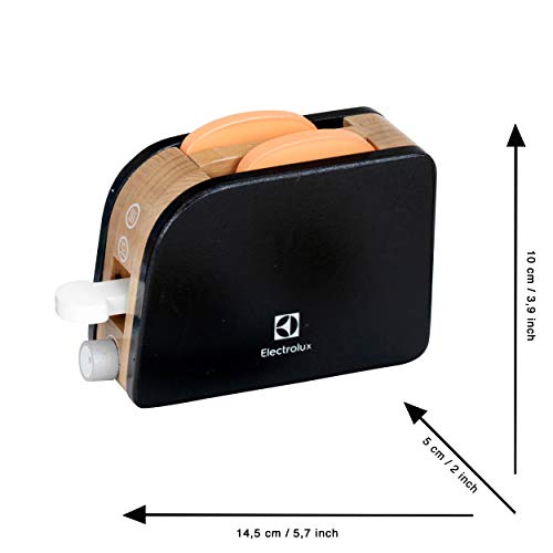 Theo Klein 7400 Electrolux Toaster , Wood I Incl Toast Slices , Butter , Fried Egg and much more I Accessories for Play… – Bild 5