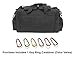 Nexpak USA TFBP130 30 Inch Black Convertible 2 in 1 Backpack Duffel Duffle Molle Tactical Range Hiking Shoulder Strap Bag 5100 Cu in + Key Ring Carabiner