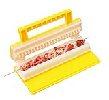 Foxtop BBQ Grill Tools Quick Skewer Maker Rapid Meat Tool Meat Skewer Machine Kebab Maker Skewering Machine Meat Grinde- For Home BBQ Parties