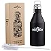 Insulated Growler - Growlers for Beer Gifts for Him Premium Stainless Steel 64 oz Growler - Designed for Half Gallon Growler Set Share Your Home Brew, Keep Your Beer Coldest & Carbonated for 24 Hours