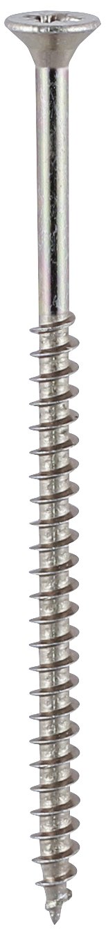 TIMCO Solo Chipboard & Woodscrews - PZ - Double Countersunk 6.0 x 60 - Zinc - Box of 200