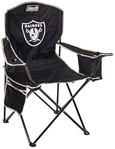 Amazon.com : Coleman NFL Cooler Quad Folding Tailgating & Camping Chair