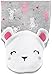 Simple Joys by Carter's Baby Girls' Cotton and Fleece Footed Sleep and Play, Pack of 2, Grey/Navy, 3-6 Months