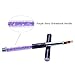 Ycyan 1Pcs UV Gel Nail Ombre Brush Rhinestone Handle Nylon Hair Professional Nail Tools
