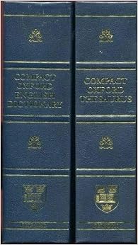 Compact Oxford English Dictionary (Third Edition Revised ...