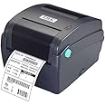 Generic Thermal Transfer Label Printer, TSC TTP-345, TTP 345, 300 Dpi, 5 IPS, 3 Ports - USB, Parallel, Serial, Replaces TSC 99-127A027-00Lf, Black