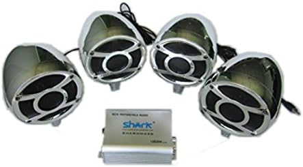 shark motorcycle audio 1000 watt system