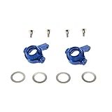 GPM Racing Steering Block Set for 1:18 Associated 18B2 + Other AE Models, Blue