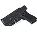 Kobra IWB Kydex Holster (Black) - Inside Waistband Concealed Carry for Glock, M&P, Colt & Beretta - with Adjustable Retention Screw, Ride & Cant - Right & Left Hand Use - Waterproof