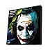Pop Art The Dark Knight Movie Quotes [Joker - Heath Ledger] DC Villain Framed Acrylic Canvas Fan Art Poster Prints Artwork Modern Wall Decor, 10