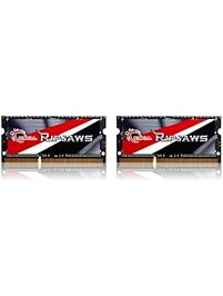 G.SKILL Ripjaws Series 16GB (2x8GB) 204-Pin DDR3 SO-DIMM DDR3L 1600 (PC3L 12800) Laptop Memory Model F3-1600C9D-16GRSL
