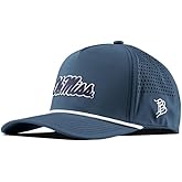 Branded Bills Officially Licensed x Mississippi Old Miss Rebels Orion 5-Panel Ole Miss Navy Script PVC