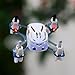 HUBSAN H111 Nano Q4 4-Channel 6 Axis Gyro Mini RC Quadcopter with 2.4Ghz Radio System Mode 2 RTF- Carton Case White