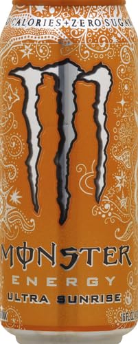 MONSTER ENERGY DRINK, ULTRA SUNRISE, 16 FL OZ