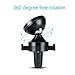 Universal Magnetic Car Mount , Highly-Adjustable Air Vent Phone Mount Holder for Smartphone iPhone 8 7S 7 Plus 6S 6 5s 5 SE, Galaxy S8 S7 S6 Edge, Note 8 5 4 2 and Mini Tablets (Black-Swift snap)