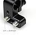 SMALLRIG DSLR 15mm Rod Clamp with 1/4’’ Screw Hole Slot – 1493