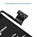 OMBAR Replacement Battery for iPhone 5, Fit Models A1428, A1429, A1442, Full Set of Replacement Kit Tools, Adhesive Strips & Instruction, Li-Polymer, 3.8V