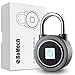 Fingerprint Padlock – RoMech 2nd Gen Smart Bluetooth Keyless Biometric Lock for Gym, Locker, Outdoor Door, Backpack, Luggage Suitcase, Bike, Office, IP65 Waterproof, USB Charging (Grey)