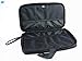 Grand Fusion Stow-N-Go Electronics Travel Organizer, Padded and Portable Cable Organizer, Equipped with Zippered Compartments, 11.5 x 6 x 2 in