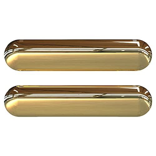 Ultion Sweet Multi-Layer Insulated Rounded 12" Letter Box Letterplate - Matching Door Furniture Available (Gold)
