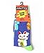 ooohyeah Men's Novelty Crew Socks, Funny Cool Animal Socks for Cat Lover, Good Luck Cat