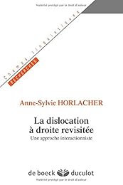 La  dislocation à droite revisitée