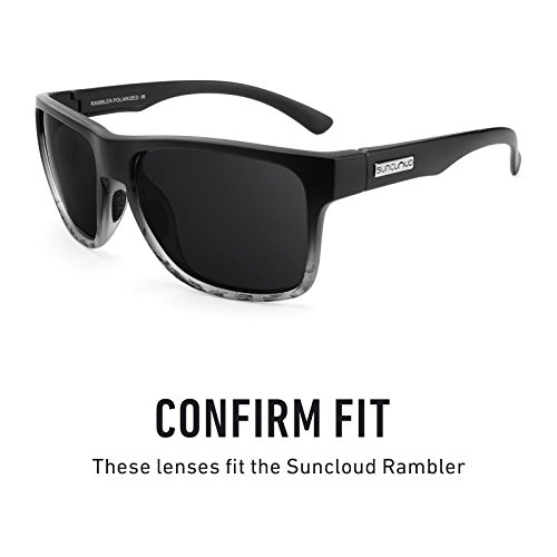 Revant Replacement Lenses for Suncloud Rambler Polarized Elite Kiwanda Blue MirrorShield