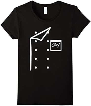 Women's Chef Shirt - Chef Funny  T shirts Small Black