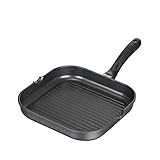 VonShef 11 Inch Non-Stick Cast Aluminum Clean Square Grill/Griddle Pan For Any Stovetop (Kitchen)