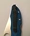 Matte Black Titanium Pocket Clip for Spyderco Delica 4 C11PBK Knife Tip Up Position