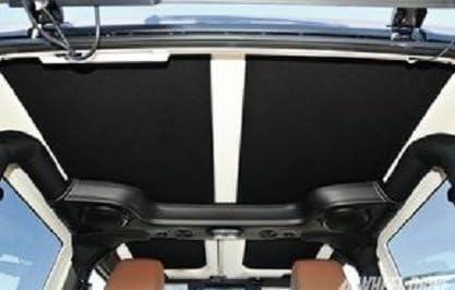 Hothead Headliners 2011-2017 Jeep Wrangler JK 2 Door Headliner Kit (Ox Grey)
