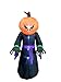 BZB Goods 8 Foot Illuminated Halloween Inflatable Pumpkin Overlord Decoration