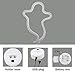Hopolon Ghost Neon Light Halloween Night Lights,LED Lamp Neon Decor for Wall,Fun Light for Kids Room Decoration Powered by Battery/USB(Blue)
