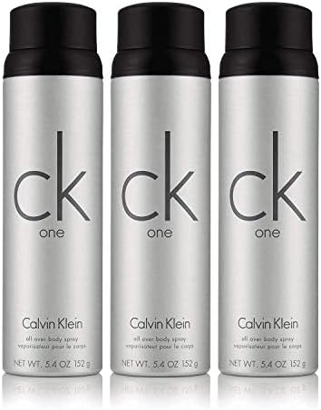PACK OF 3X- ÇK One Body Spráy For Men & Women