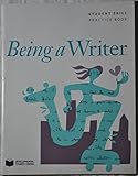 Paperback Being a Writer Student Skill Practice Book