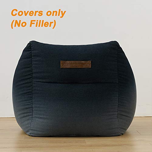 Bean Bag Chair (No Filler) Sleeper Chair Big Sofa with Soft Cotton