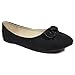 Carmine Toddler Little Girls Dress Ballet Bow Flat Shoes (size 11 -3)