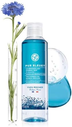 Yves Rocher Express Eye Make-up Remover 200ml Organic Cornflower