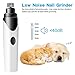 [Special for Small Animals] Pet Nail Grinder Clipper File Combo, Pet Nail Grooming Kit for Trimming Shaping Claws Paws, Low Noise Electric Nail Grinder for Small Dogs Cats Hamsters Birds Reptiles