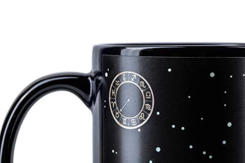 Constellation Mug 12 OZ Color Changing Mug Ceramic Magic Heat Changing Coffee Mug Novelty Christmas Gifts - Aquarius