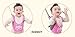 Zicac Toddler Cute Animals Ultra Comfy Mesh Safety Harness Leash Adjustable Baby Walker Strap Belt (Pink)