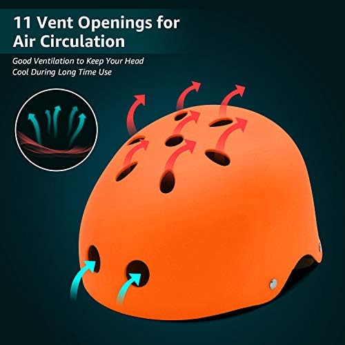 Black skate helmet with adjustable straps and ventilation holes, designed for biking and skateboarding.