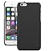 LUVVITT SVELTE Slim Fit [Black] Premium Matte Finish Hard Case Designed for iPhone 6s (2015) / iPhone 6 (2014) - Black