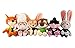 Zootopia TOMY Small Plush Judy Hopps, Nick Wilde, Finnick, Mr. Otterton, Mr. Big, Assistant Mayor Bellwether 6